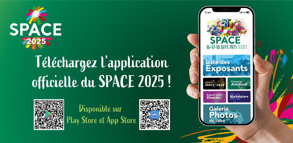 téléchargez l'application officielle du SPACE 2025 !